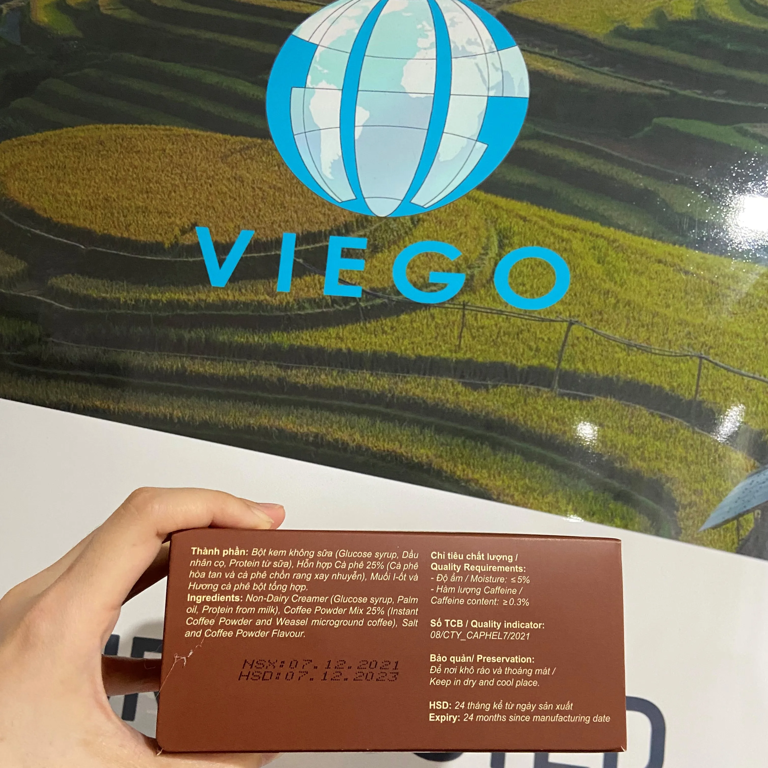 Vietnam Weasel Instant Coffee Mix | 2in1 instant coffee | OEM/Private label