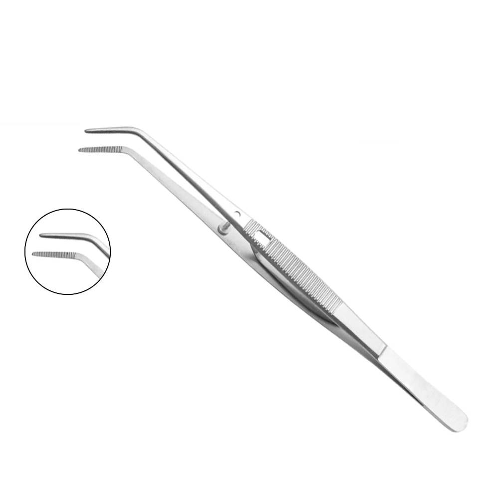 New HOT (SALE) FLAGG Dental Tweezers Stainless Steel Approved 17 GAUGE MANUFACTURES