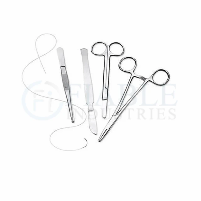 Laceration Kit/  Surgical Kit /5-Piece Tool Kit / Small Instruments set
