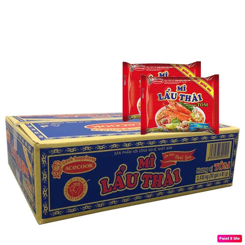 Hot Selling Wholesale Bulk Packing 30 bags in a carton Hot Pot Instant Noodles