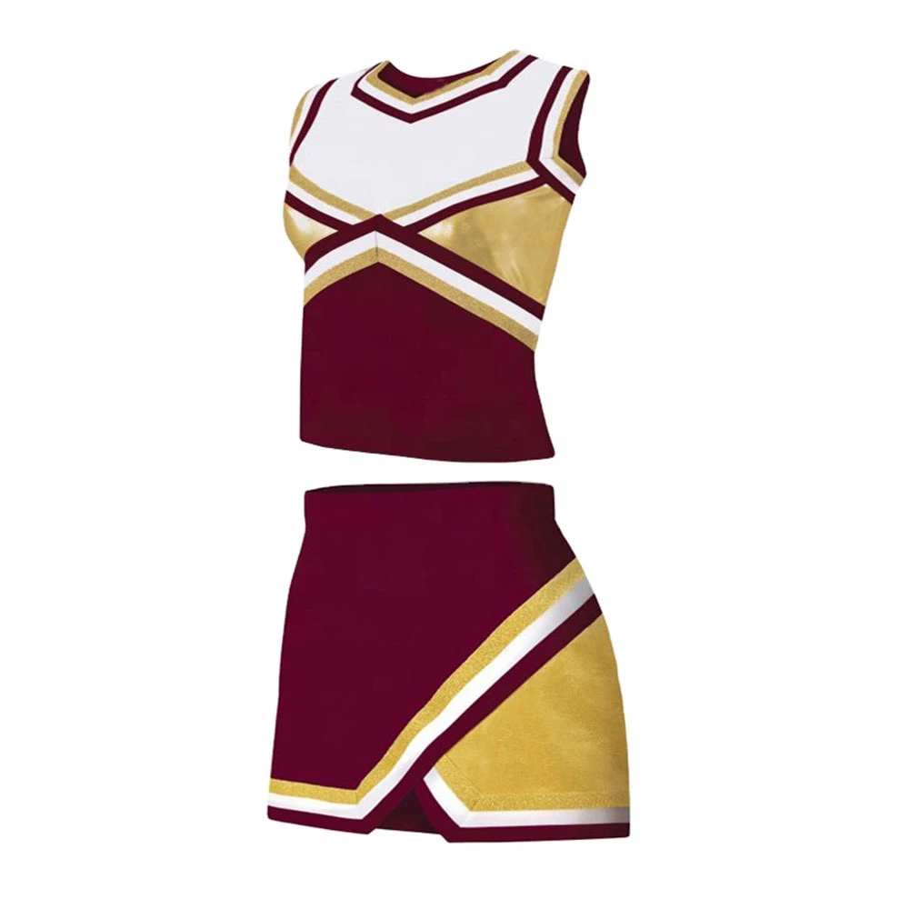 Top Sales Custom Youth Cheerleader Custom Cheer Costume Uniforms New Brand Cheerleading Uniform Set