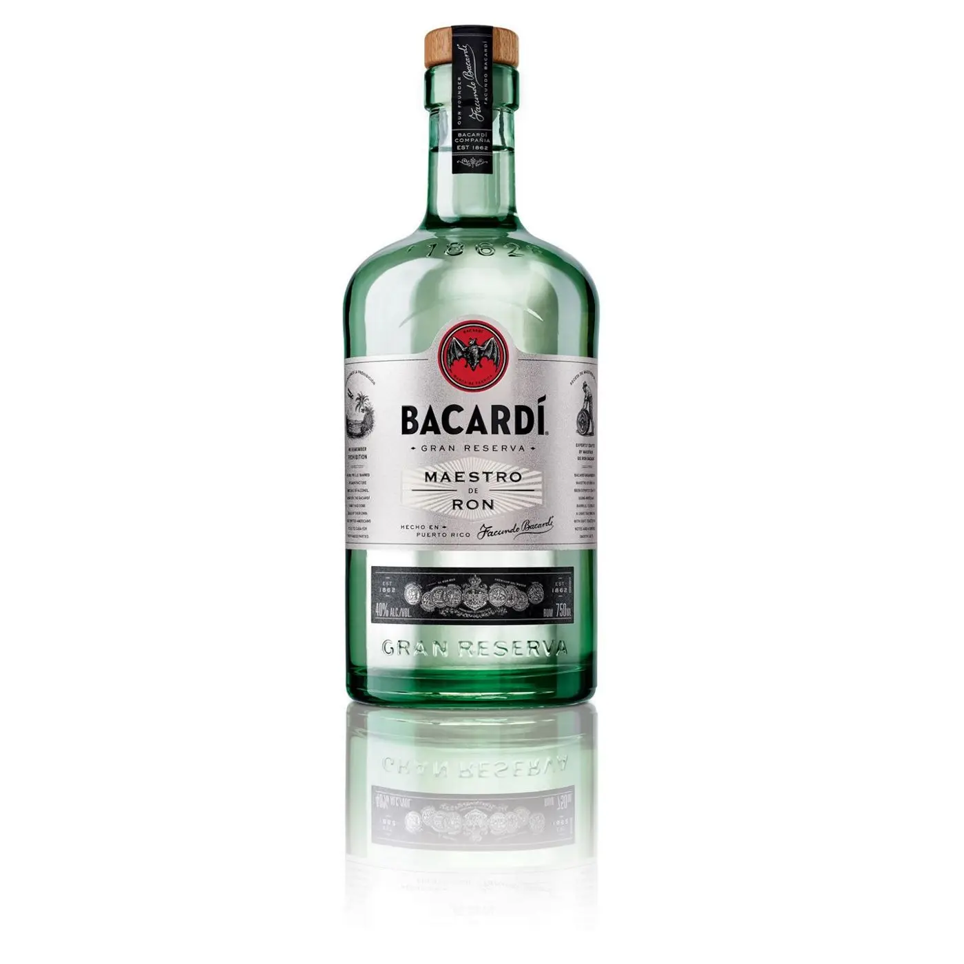 
 Bacardi Гран резерва Maestro De Ron ром Ароматические ром с фруктовыми Набор для виски из D & B Group  