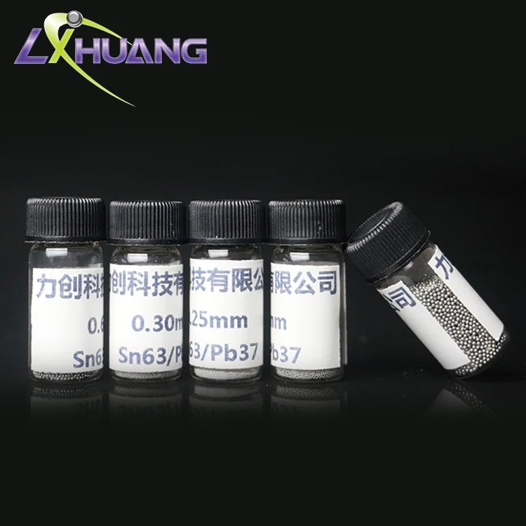 
High Reliability Lead Free Tin Ball Solder Ball Factory Good Mechanical Properties Bga Solder Ball Sn63/Pb37 SAC305 