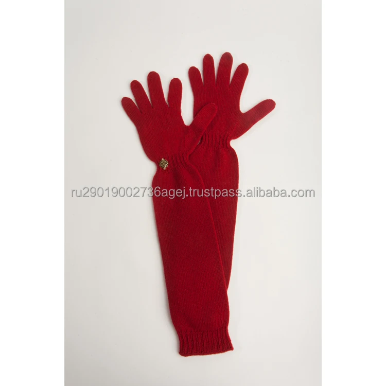 High quality knitted gloves for autumn/winter the original Orenburg goat down knitting from manufacturer women knitwear