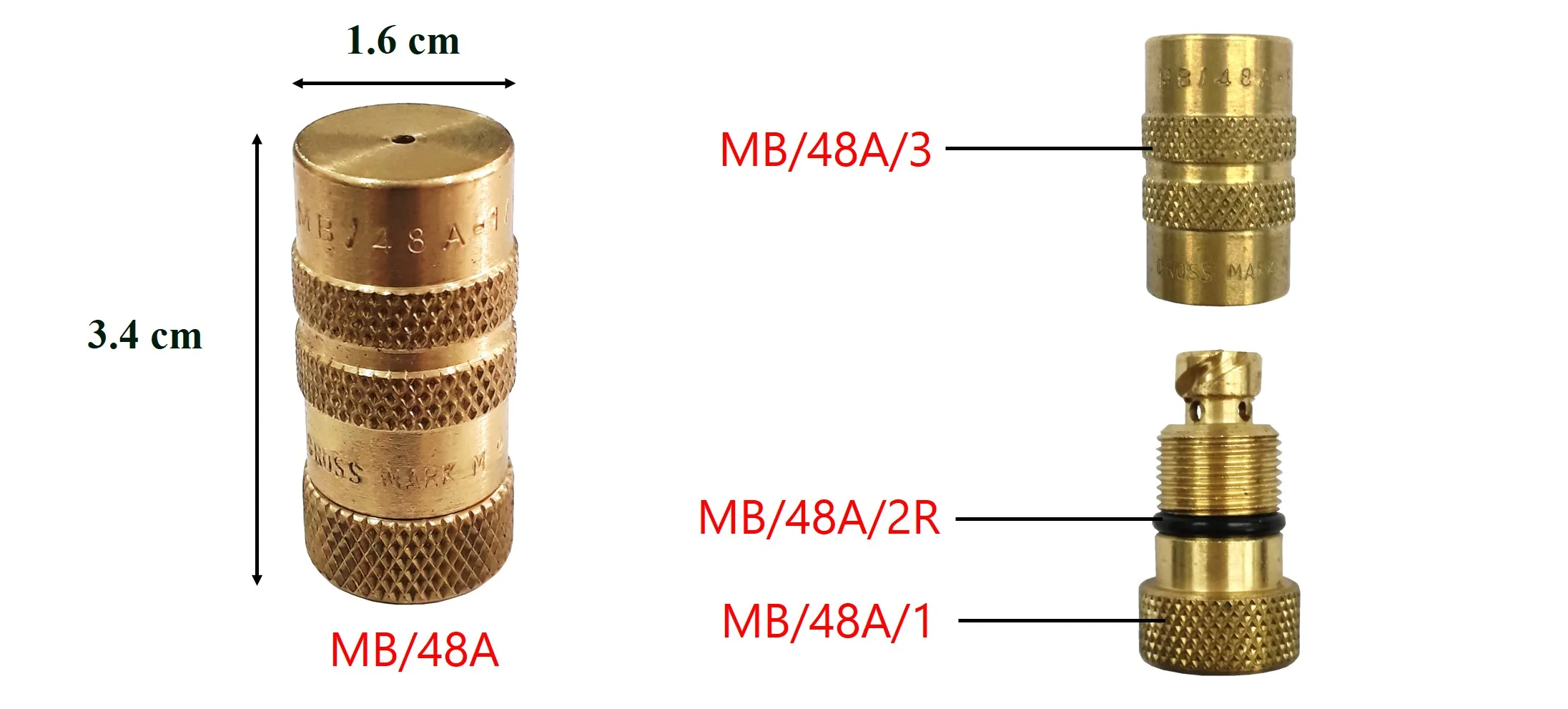 Cross Mark Adjustable Cone Nozzle for agricultural or pressure sprayer (Model: MB/48A) Malaysia Origin
