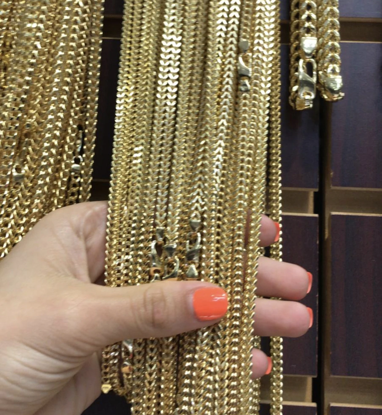 Italian 10k Solid Real Gold Chains - Miami Cuban, Franco, Rope, Figaro, Curb, Byzantine - FedEx Insured Shipping USA Canada
