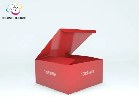 Free Sample Sells Shopping Moon Cake Custom Printing Paper Box Below 1251cm2~1500cm2