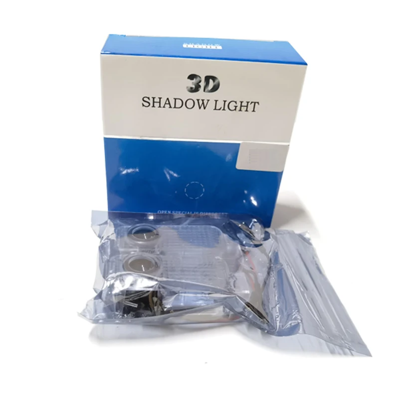 2x auto laser led car door projector logo ghost shadow light for audi welcome led light