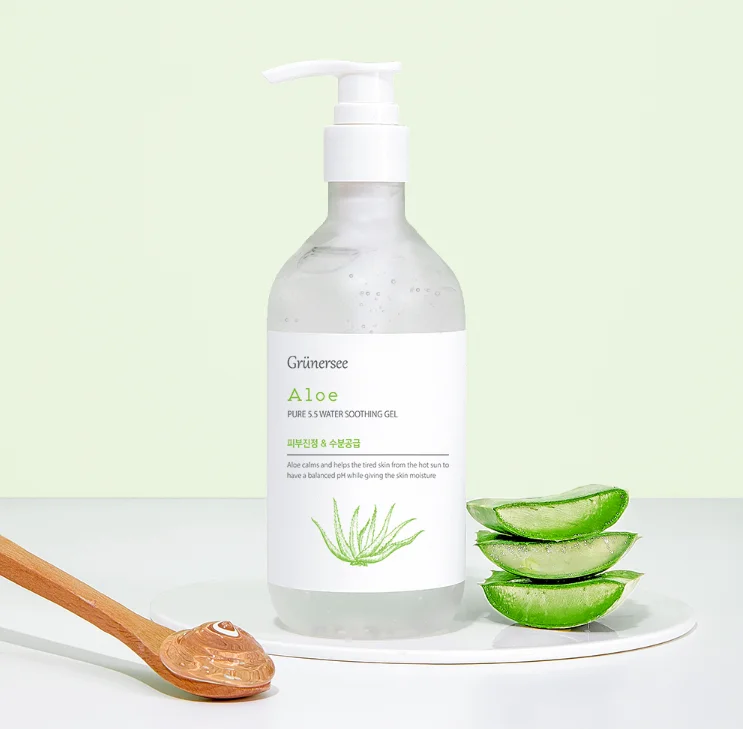 Корейская косметика, чистый 5,5 успокаивающий гель с алоэ грангерси