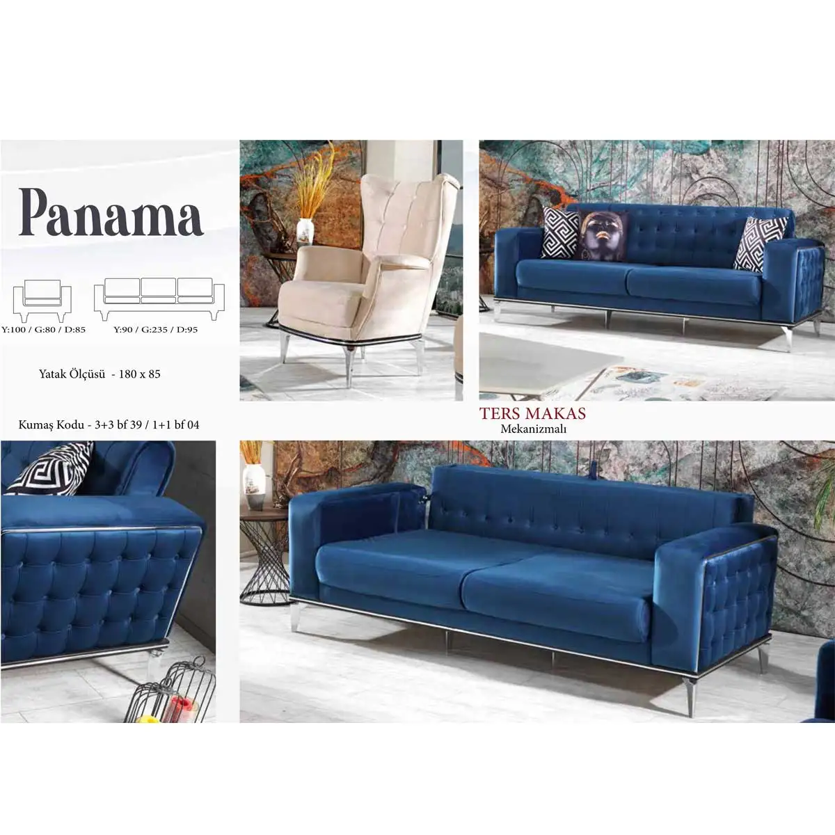 Sofa Furniture From Best Seller Modern And Elegance Details With New Design Cheap And Economic Sofa OEM Turkey Kayseri