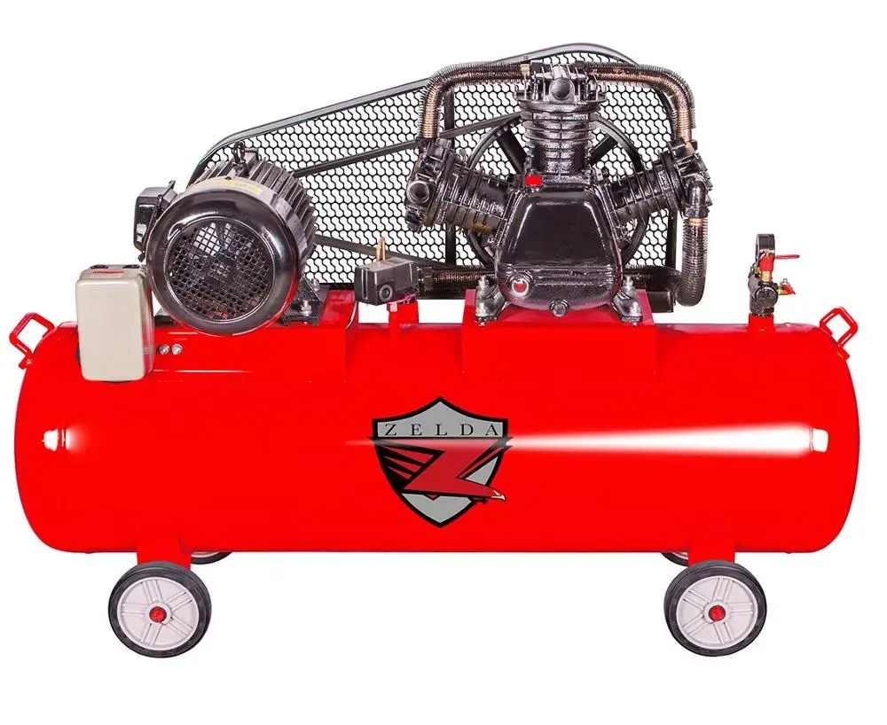 
3 цилиндра Воздушный Компрессор Ременный привод воздушного компрессора 8bar 10hp 