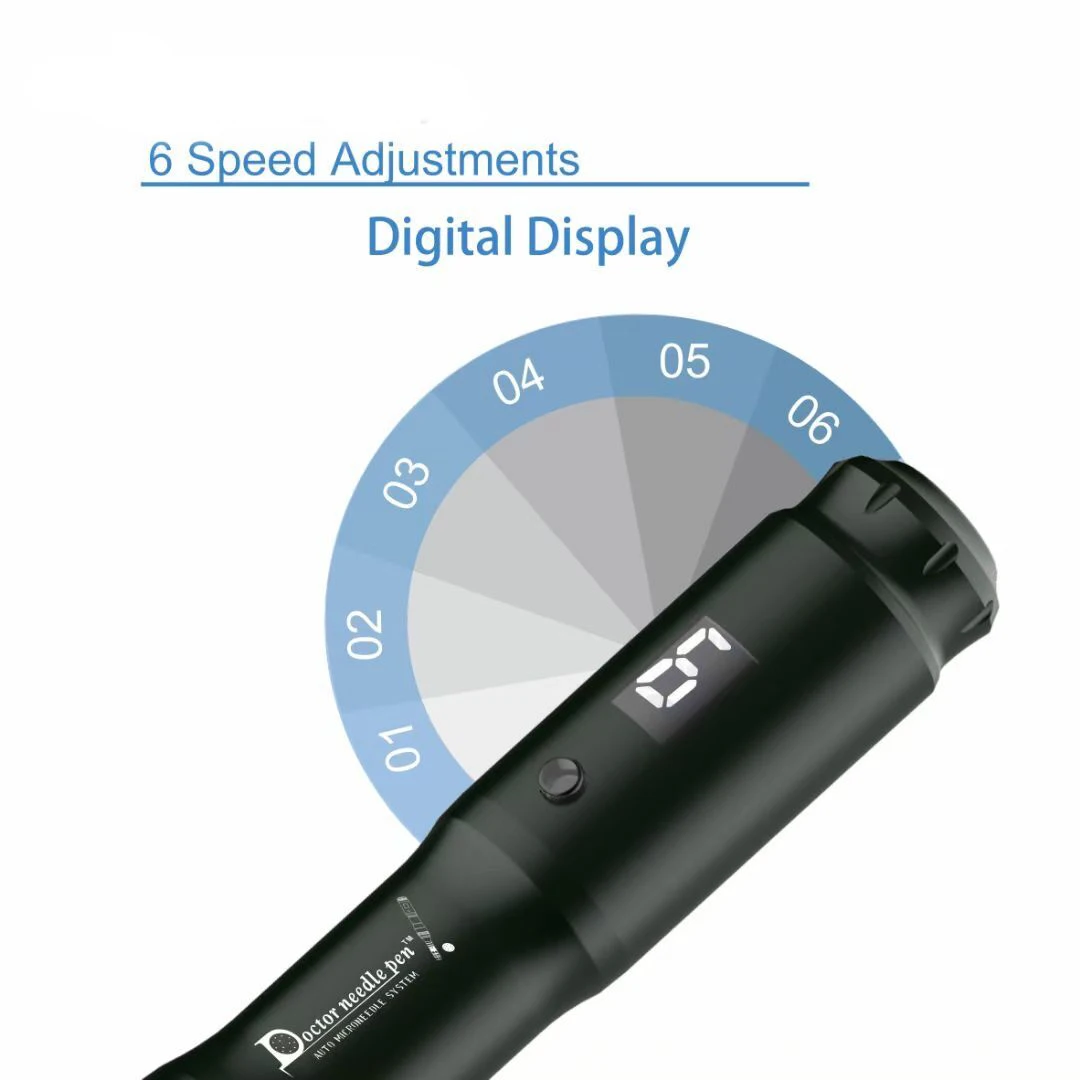  Новое поступление! Dr ручка E6 6 Скорость проводной и беспроводной МТС derma pen производитель microneedling терапия dermapen