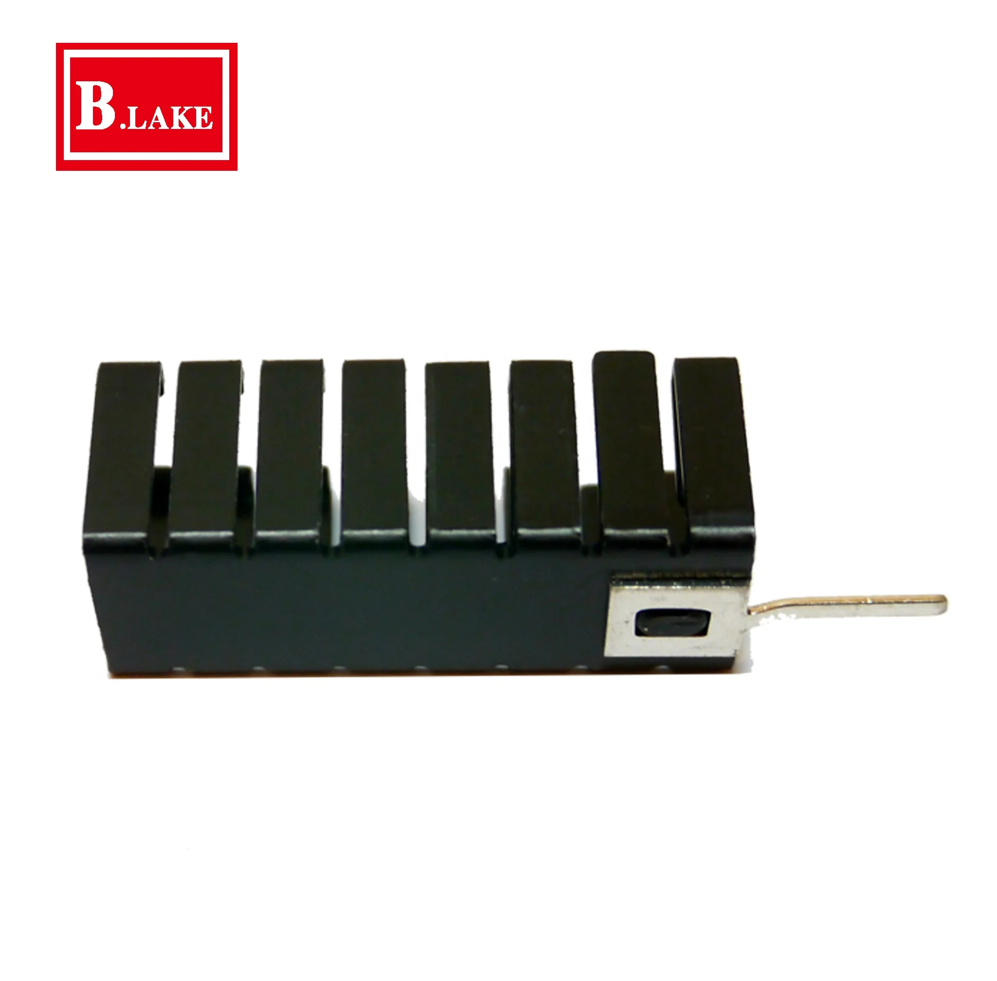 BK-ALU-0004-001 алюминиевый теплоотвод 10 ребер