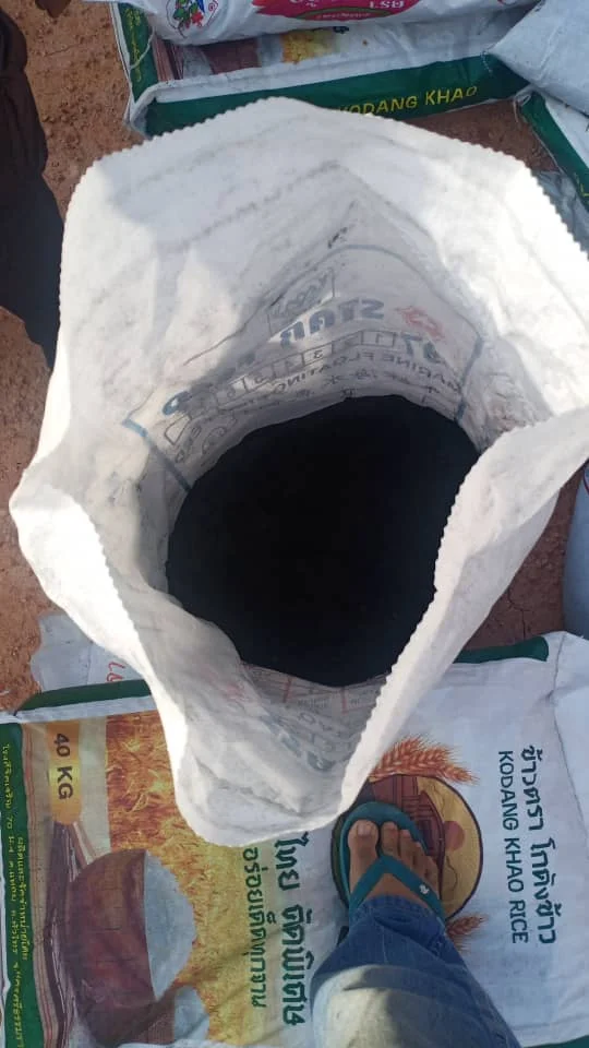  100% Органическая черная зола из рисовой шелухи для растений высокого качества по низкой цене малайзии