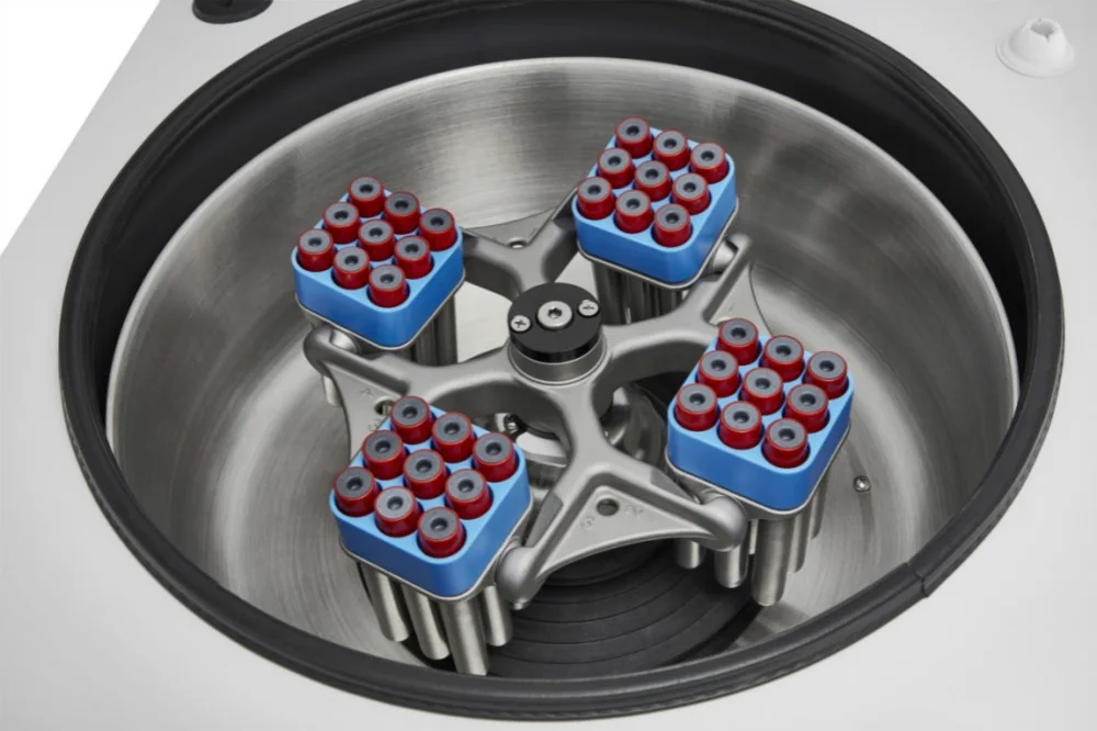 Qlab DM0636 Multi-purpose Clinical Centrifuge Machine Low-speed Max. Capacity 100mlx4 Laboratory Centrifuge Machine