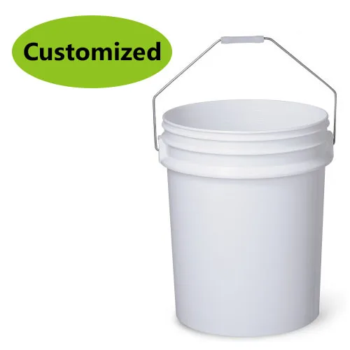 
Wholesale 5 gallon HDPE Customized plastic pail 