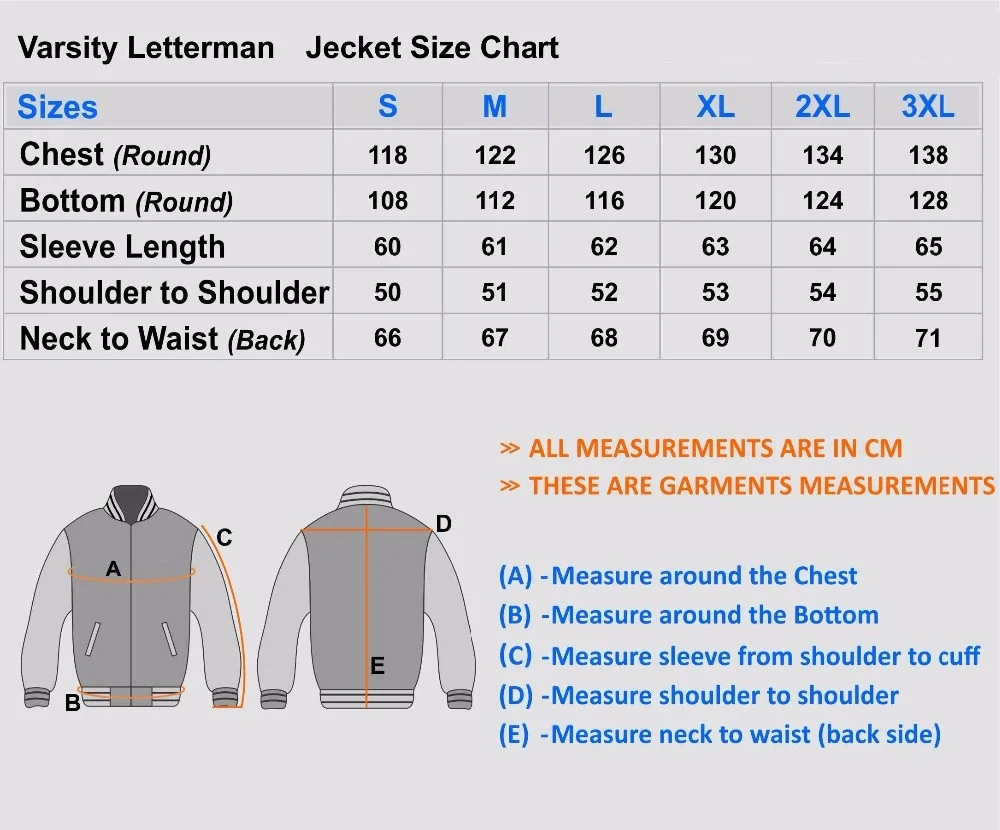  OEM Вышитые нашивки мужская бейсбольная куртка Letterman на заказ