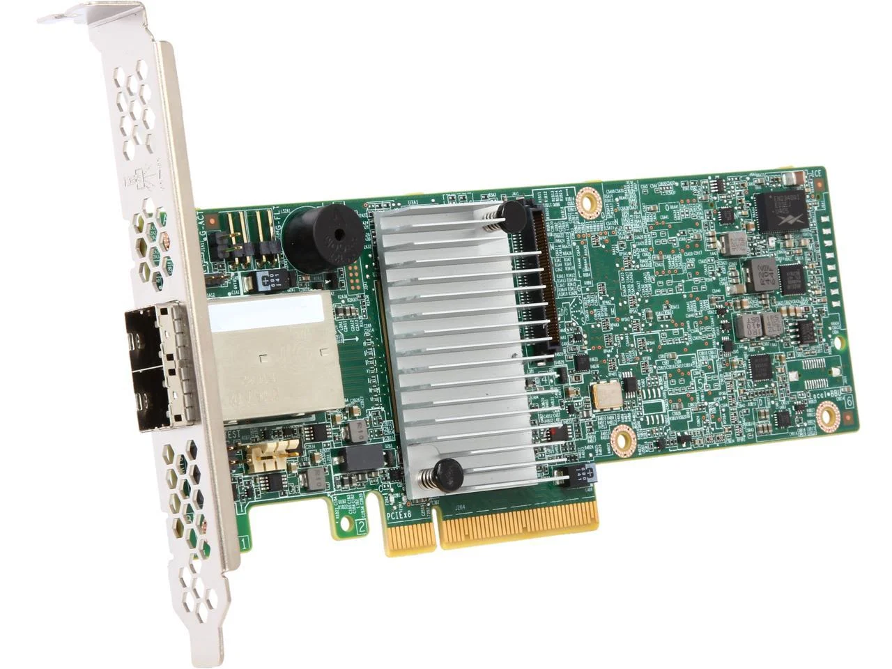 Низкопрофильная RAID-карта LSI 9380 MegaRAID SAS 9380-8e (LSI00438) PCI-Express 3 0x8 новая и оригинальная на складе