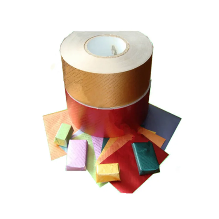 8011 12mic aluminium foil roll or sheet for chocolate foil heart chocolate packaging  wrappers