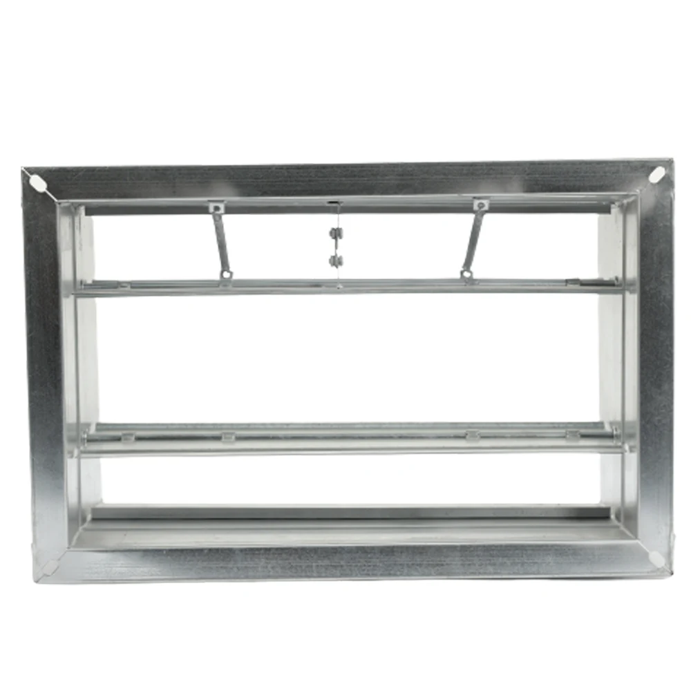 Excellent Material Wind Valve P69 Ventilation, Air conditioning Galvanized Steel regulate Air Flow Square Flexible Duct