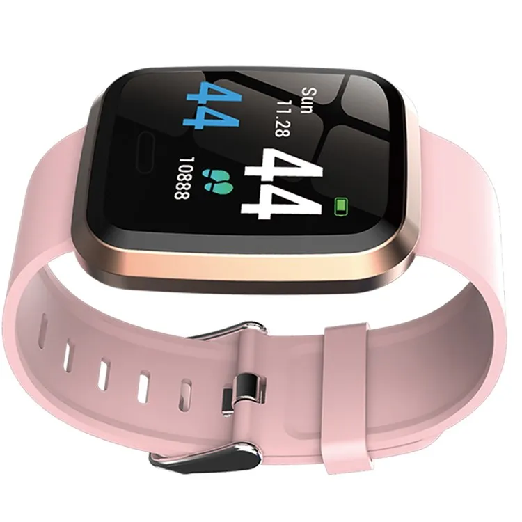 
The L7 real 3ATM waterproof performance mobile payment BT music message notification waterproof smart fitness bracelet tracker 