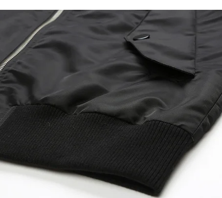 sublimation custom design bomber jacker / zipper closure jacket sublimation / wholesale polyester baseball jacket for men