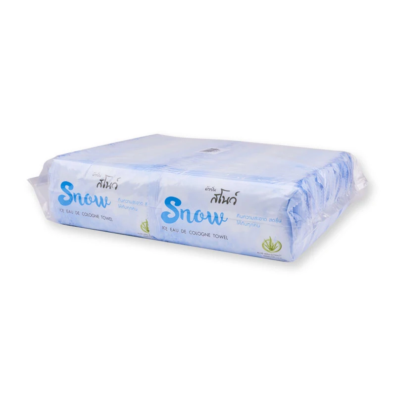 Салфетки для снега и холодного ворса 22,8x22, 8 см. 100 шт. в 1 упаковке из Таиланда