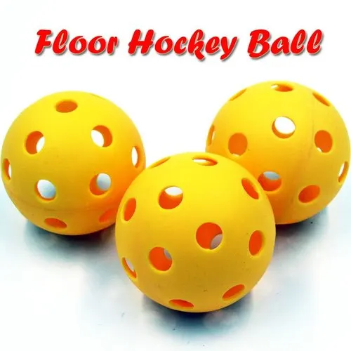 
promotional floor hockey ball hard without hole new mini ball 