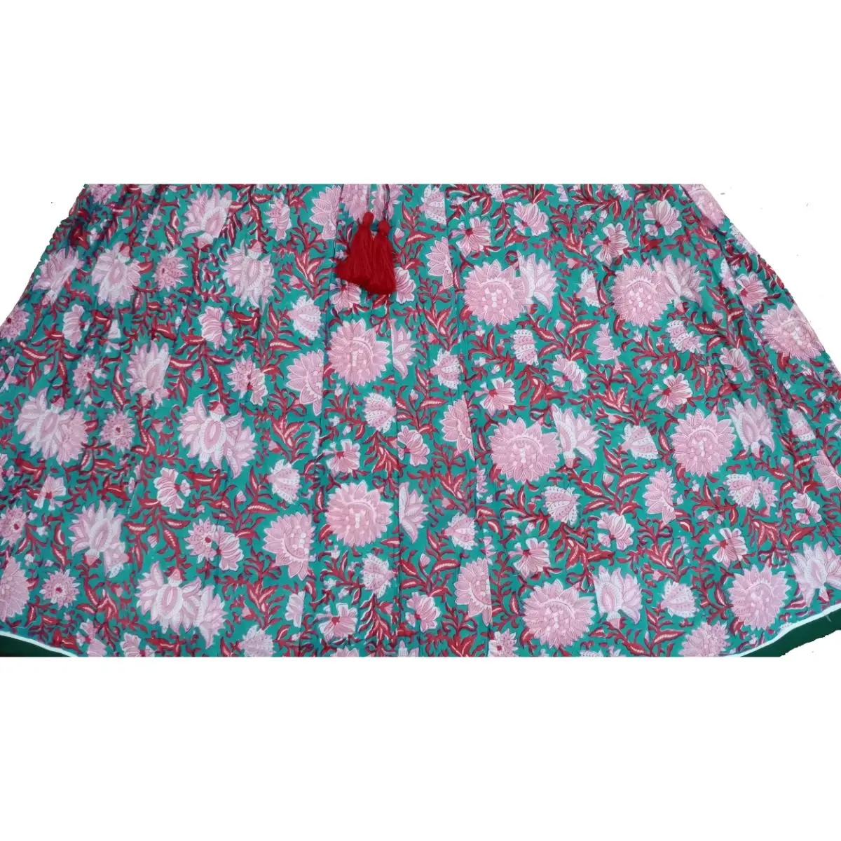 Women Wear Long Skirt Print Latest Designer Wear Soft Cotton Ladies Long Wrap Skirt OEM Women Garment Clothing Straight Skirt