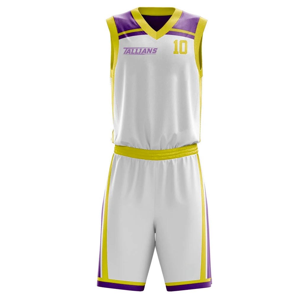 PAKISTAN FACTORY Sublimation Youth Basketball Uniform / Polyester Fabric Basketball Uniform