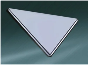  Tranquil Lustre - Tile Ceiling System 3D Acoustical Metal Ceilings