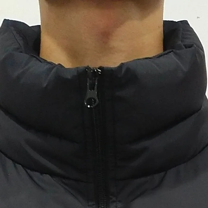 Custom logo with  branded quality soft wind breaker puffer jackets/ purple Blue men quilted padded jacket men