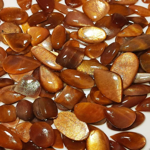  Натуральный персик лунный камень Кабошон овальной формы свободный для изготовления ювелирных изделий ручной работы