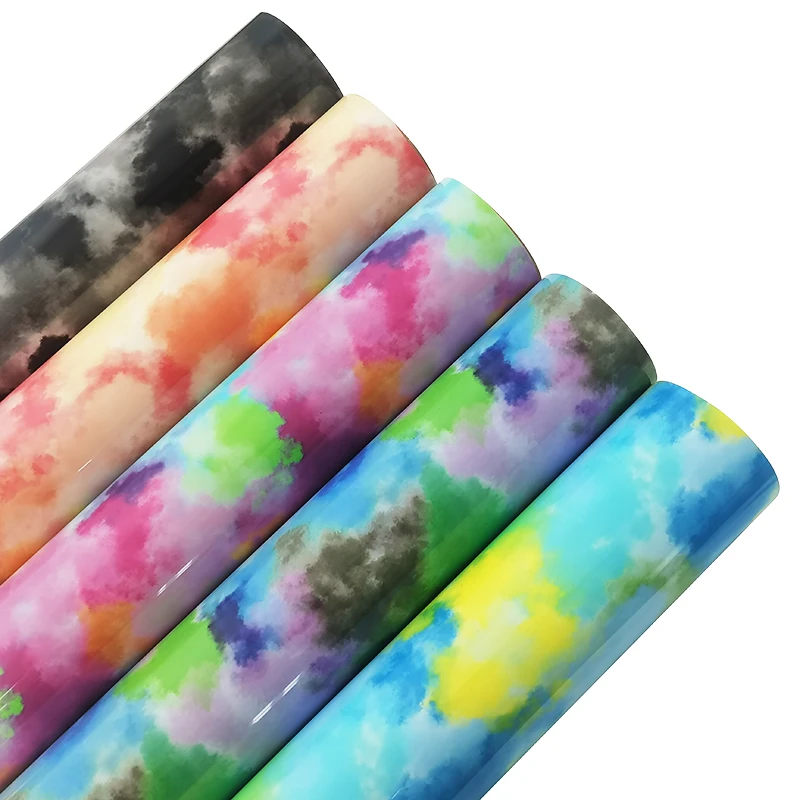 Sinamay wholesale custom paints cloudy htv vinyl heat transfer