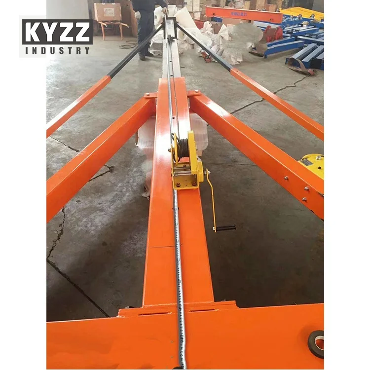 PT2-1 Mobile 4M 5M 6M 7M 8M 9M Span Telescopic Girder adjusting height Lifting Gantry Crane