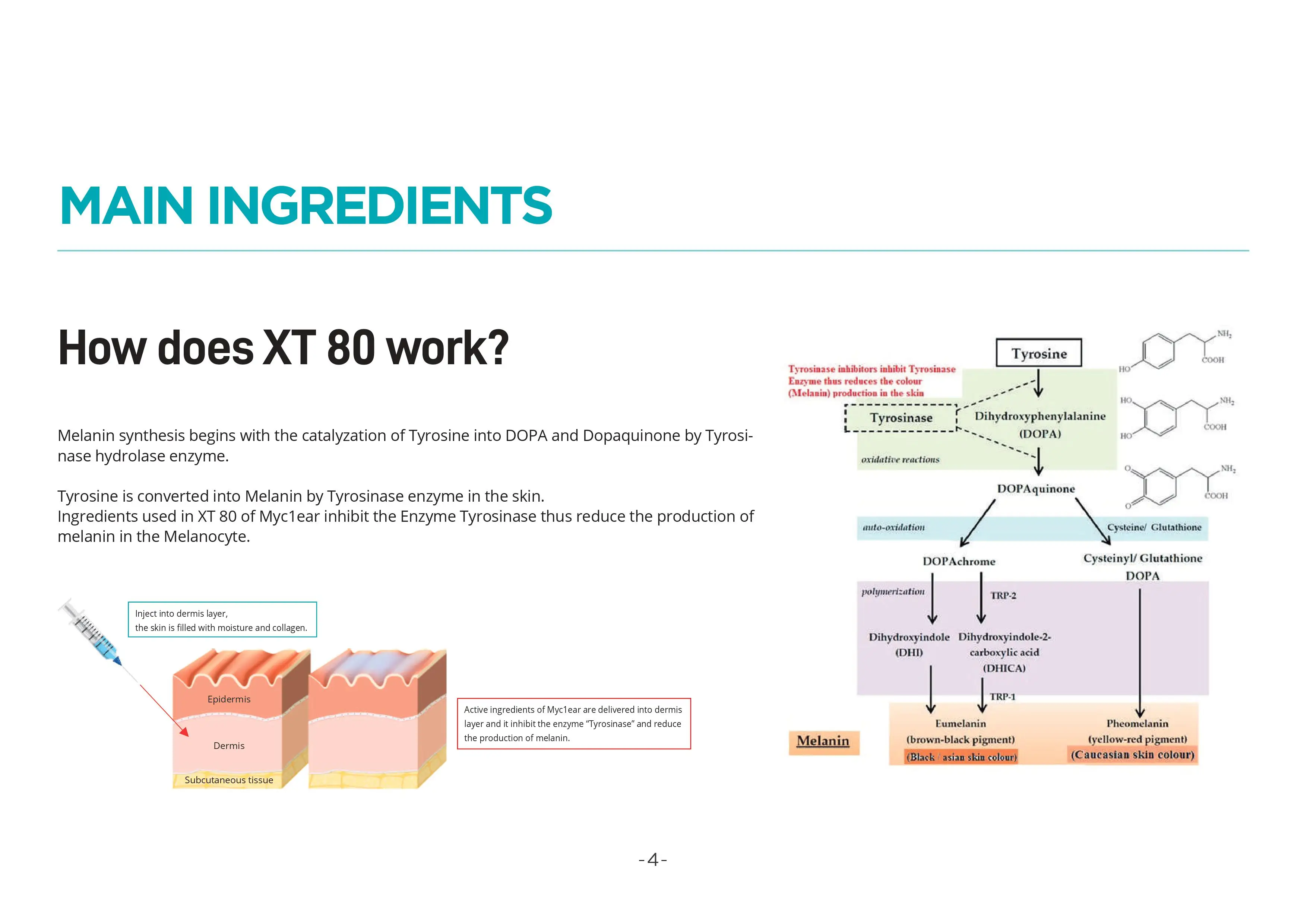 Brightening Skin myc1ear Solution anti-aging Hydrating boost collagen Injection myclear