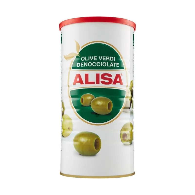 Оливки черные без косточек Alisa 1420 г испанские сладкие и пикантные сочные оливки свежие естественные зрелой 24 месяца