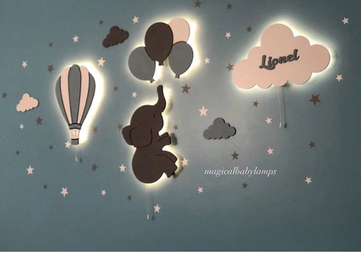 Decorative New Product Wall Light For Kids Baby Room Wall Light for Nursery kids room nightlight baby nightlight  decorative