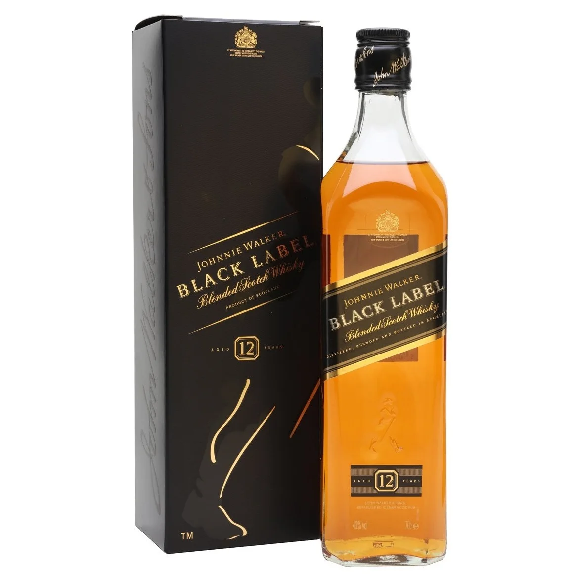  Note of Wood Smoke Dry Spice and Mix Peels Finish 12 Years JW Black Label Виски 1 л 40%