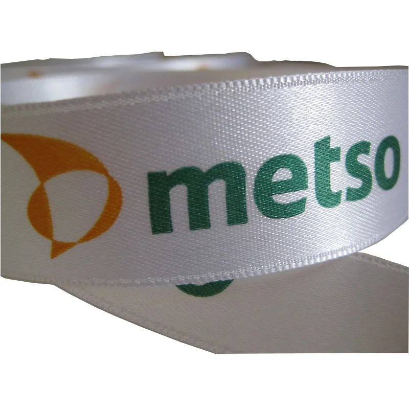 Рельефная лента с напечатанным экраном логотипом на заказ для празднования подарочной упаковки