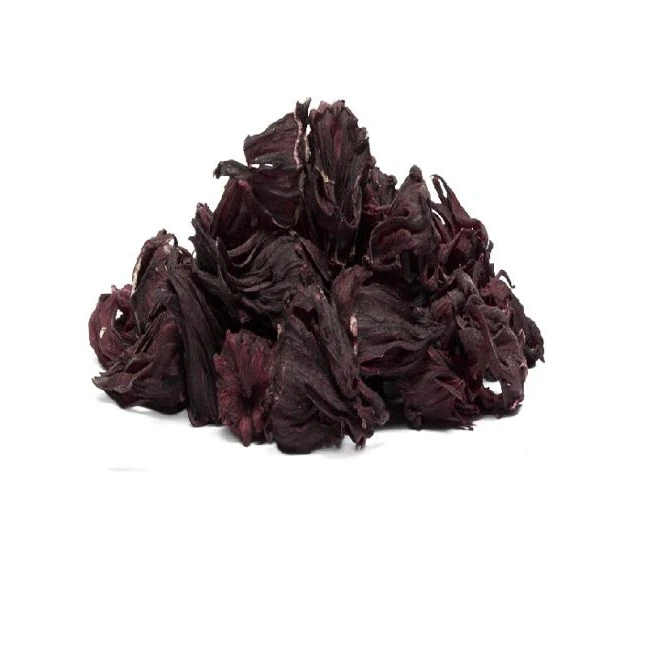 sun dried red hibiscus flower