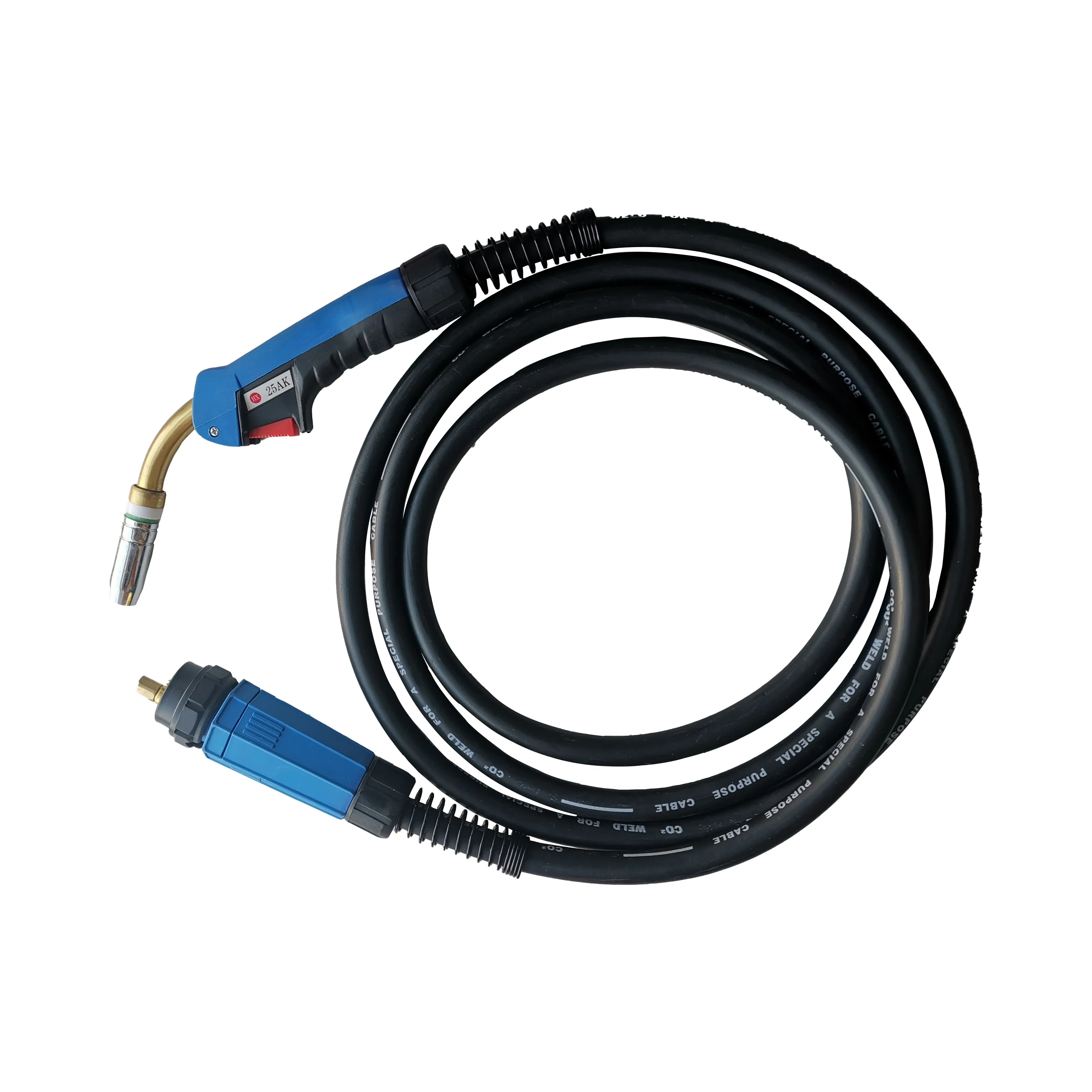Binzel Mig Torch 25AK MAG 25AK MIG Welding Torch 4 meter cable 230A air cooled welding torch MIG 3kg