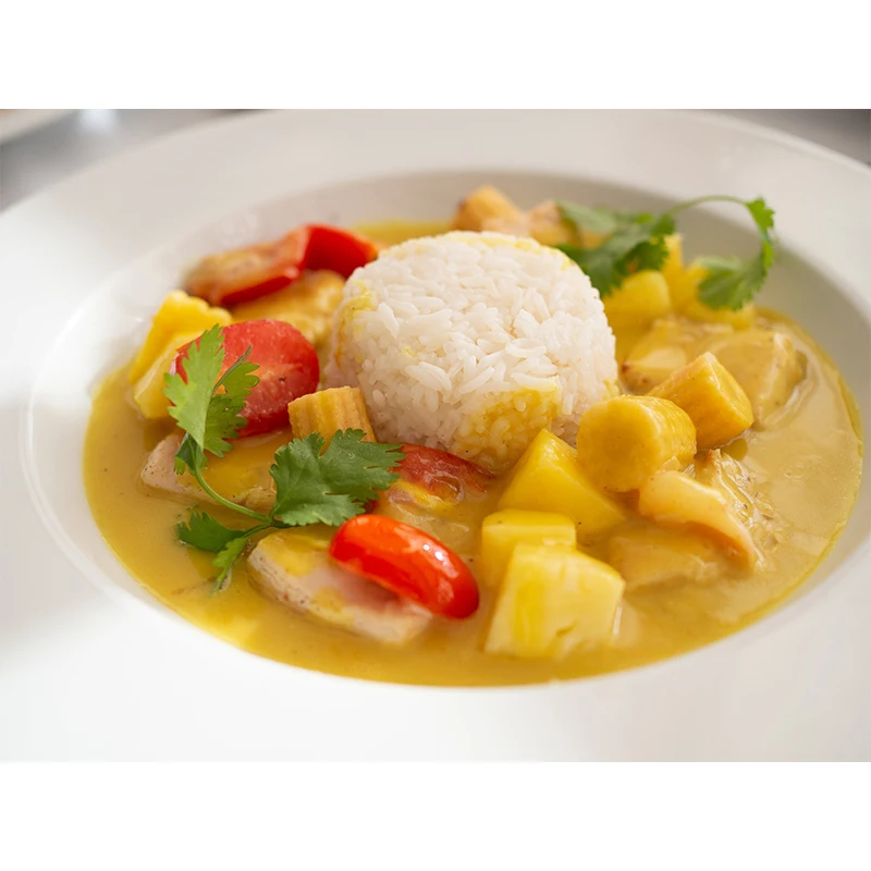 Delicious Blended Vegetarian Curry Seasoning Powder Halal Seasoning For Instant Noodle, Food Vendors, Vegetarian Food