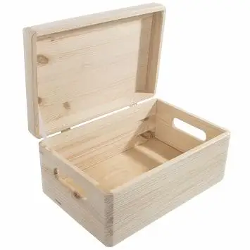 FABRIC WOODEN LOCKER SAFE STORAGE TRUNK BOX  BEST QUALITY GIVEAWAYSS BINS