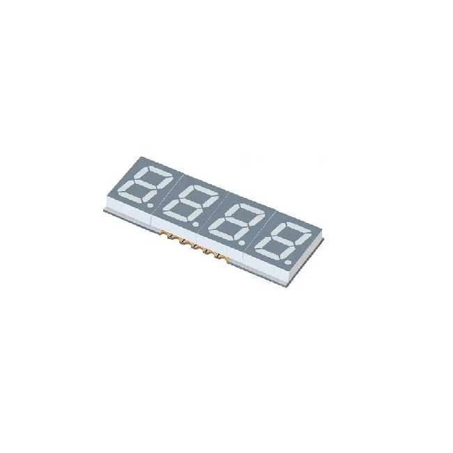 0.56 inch 7 segment rgb smd led Common Anode display 4 digit