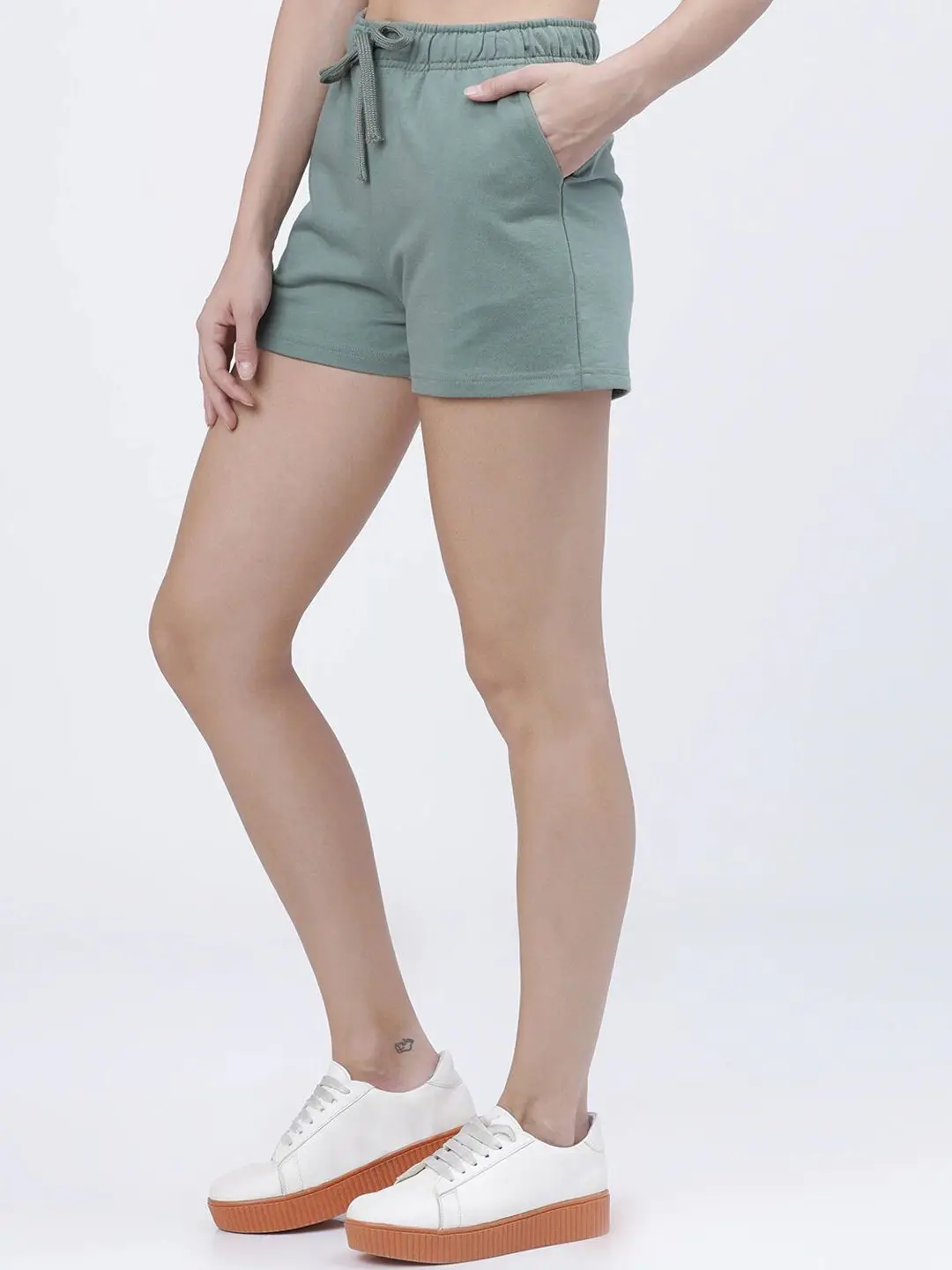 Cotton Fleece Comfy Sweat Workout Gym Yoga Athletic Running Hiking Shorts Tennis Skirt Shorts Women Mid Waste Sexy legs shorts