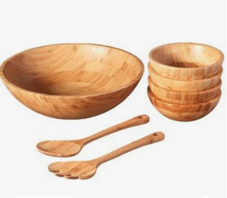 New Product DIY Organic Cosmetic Mixing Bowl Mini Small BAMBOO BOWL Made in Vietnam Kelly