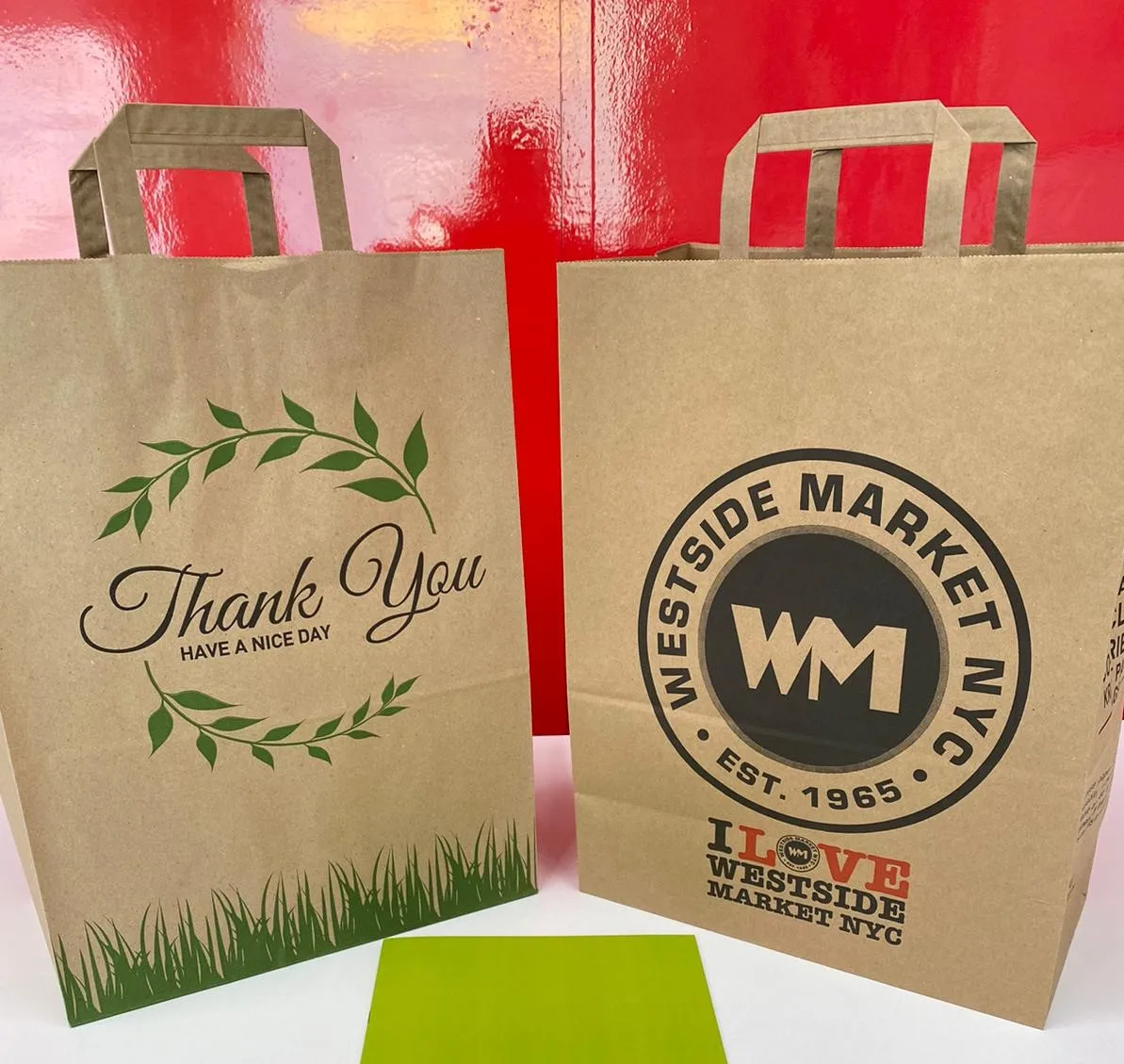 Brown or White Paper food Bags/paper shopping bag/Durable Kraft Paper Bags Accept print logo SOS BAGS WITHOUT HANDLE