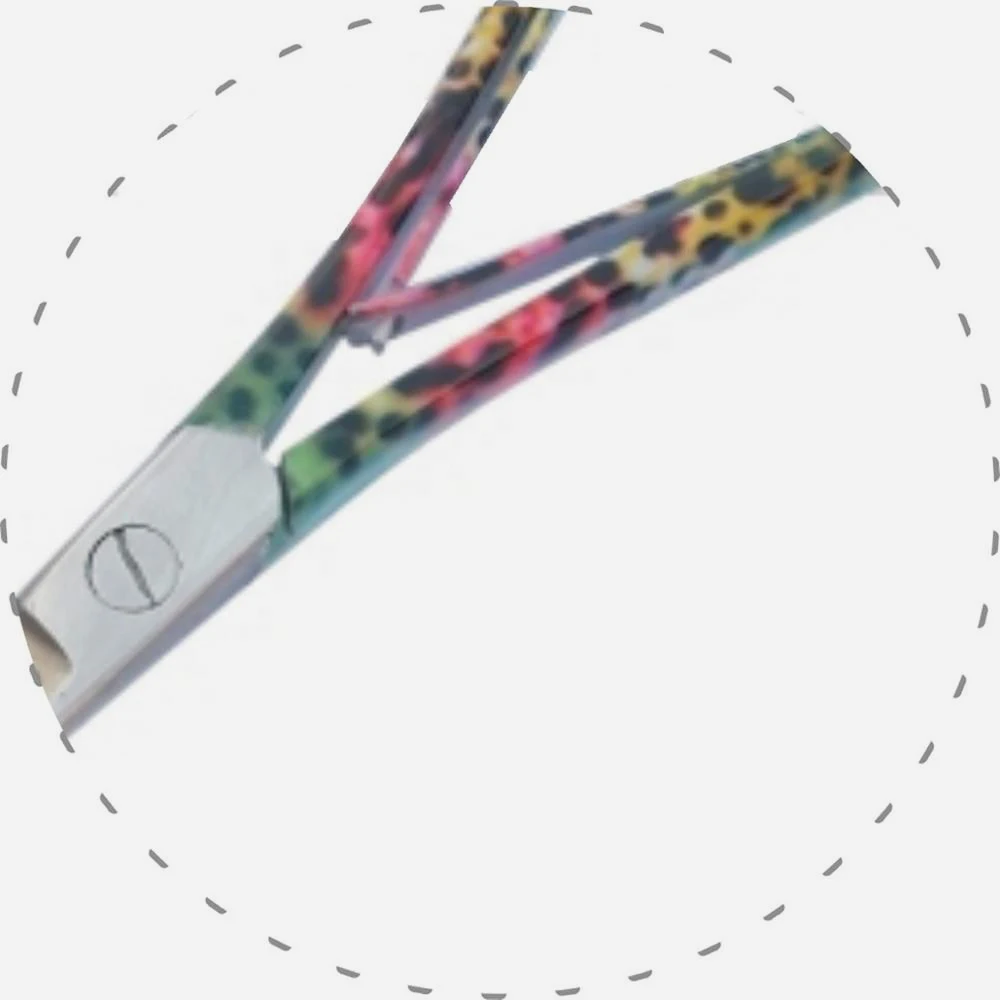 Зажимы для рукавиц двойные Пружинные ножницы рукавиц/зажимы с бумажным покрытием щипцы ловли нахлыстом инструменты вязания мушек 5