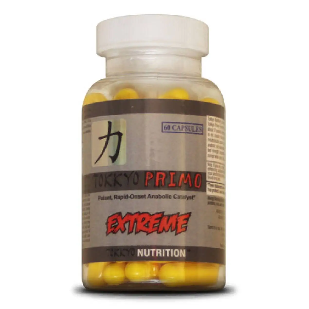 
Primo Extreme Increased Muscle Mass and Improve Muscle definition 60 Capsules by Tokkyo Nutrition 